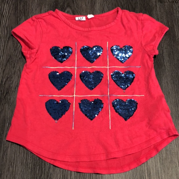 Peekaboo Beans 5Y All Frills Tutu Skort with BabyGap Sequin Flip T-shirt - Picture 9 of 13